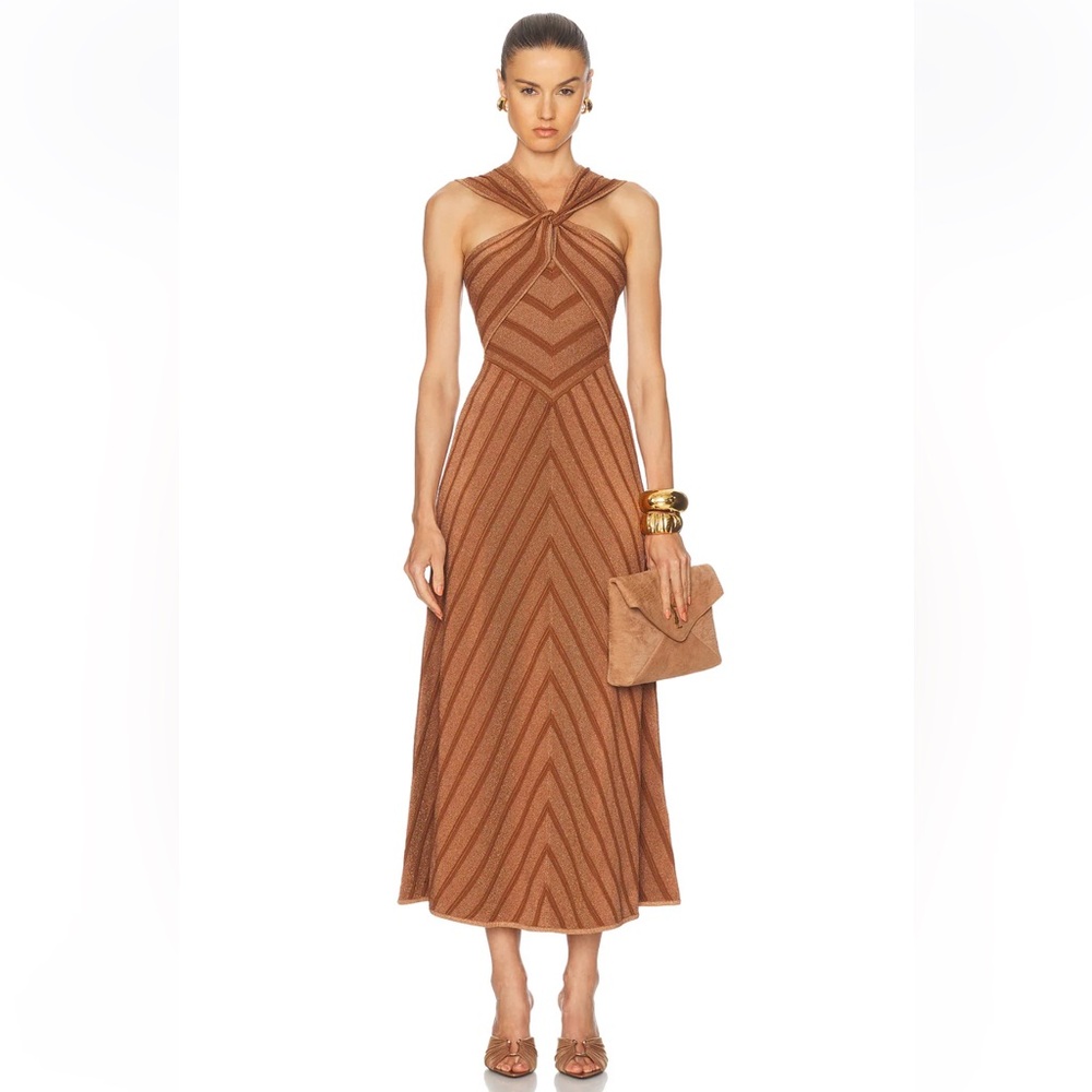 Zimmermann Illuminate Halter Dress size 0